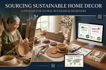 Sourcing Sustainable Home Decor: How a 27-Year Vietnamese Pioneer Empowers Global Retailers and Designers